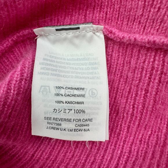 J. Crew 100% Italian Cashmere Ribbed Boatneck Pullover Sweater Women's Size XS - Picture 6 of 8